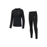 Комплект (черный топ+черные брюки)