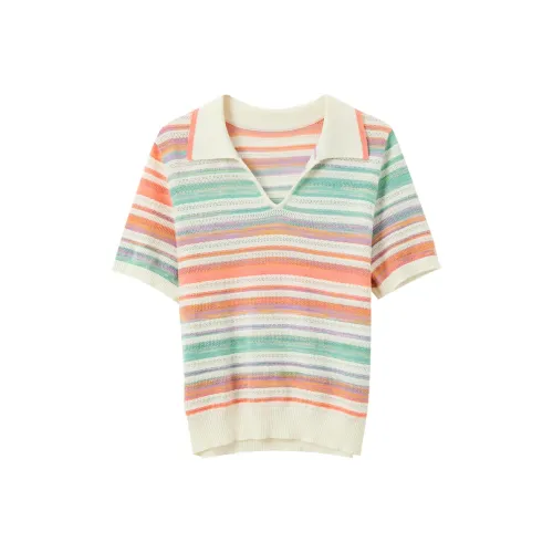 3COLOUR Citrus Желтые полоски Женская трикотажная одежда