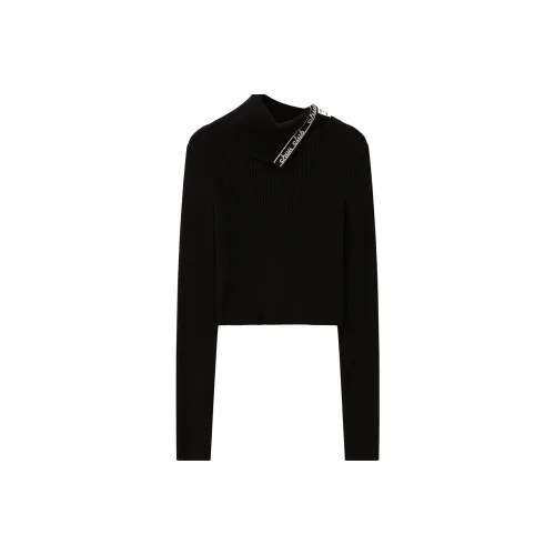 CHUU Черный Женский Трикотаж