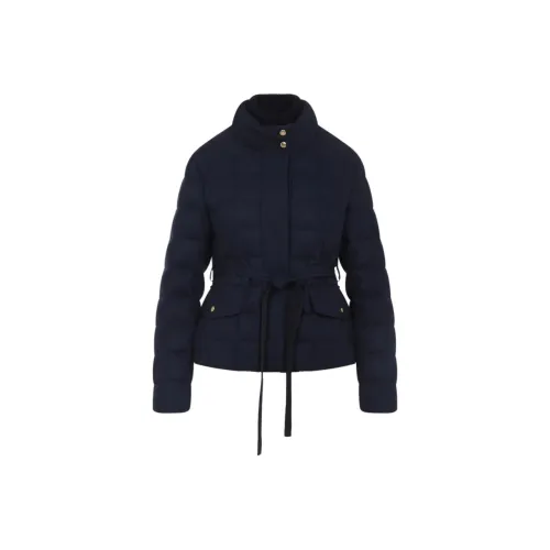 Moncler Морской Синий Женский Пуховик