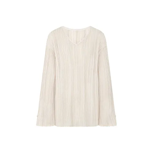 MEIYANG Овсяной Женский Трикотаж