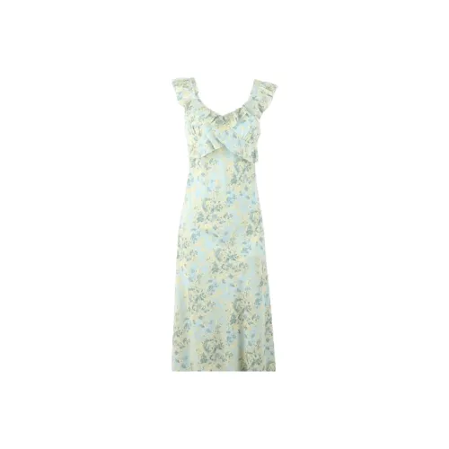 INNI Светло-зеленые женские платья без рукавов