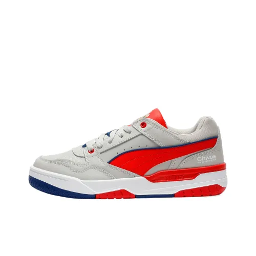 PUMA Винтажные баскетбольные кроссовки, серые, мужские