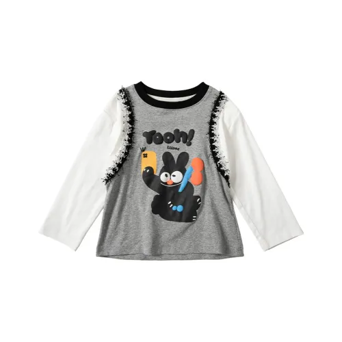 SUPEREDGE Серый Детские Т-рубашки