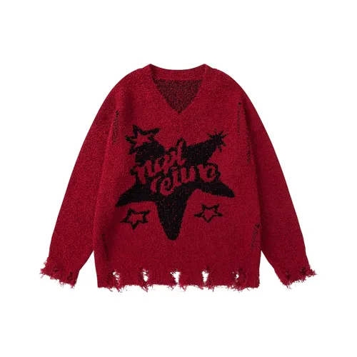 H YXIANG Красный Женский Трикотаж