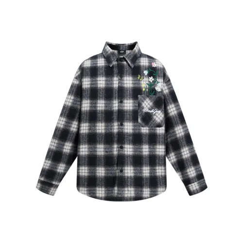 404MOB GANG Черная Унисекс Рубашка