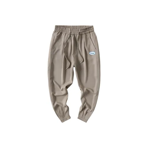 SNOOPY Khaki Unisex Casual Pants Снупи Хаки Унисекс Повседневные Брюки