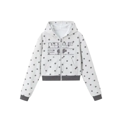 H YXIANG Серый Женский Свитшот