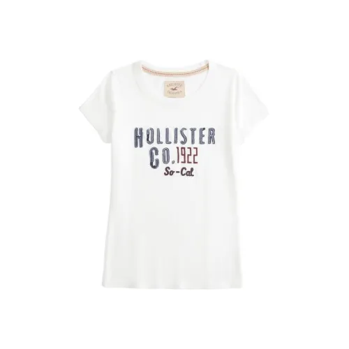 Hollister Белые Женские T-рубашки