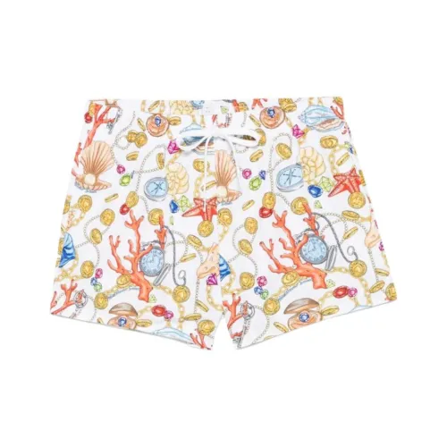 MOSCHINO Белые Мужские Плавательные Шорты