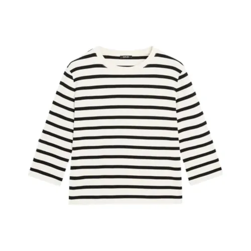 Massimo Dutti Экрю Женские T-рубашки