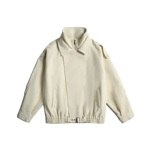 HIPHOPPUNKS Экрю Мужские Куртки