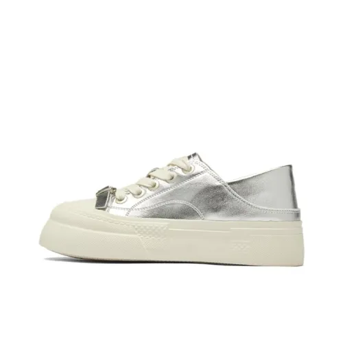 AGSDON Низкие кроссовки для скейтбординга 4CM Женские