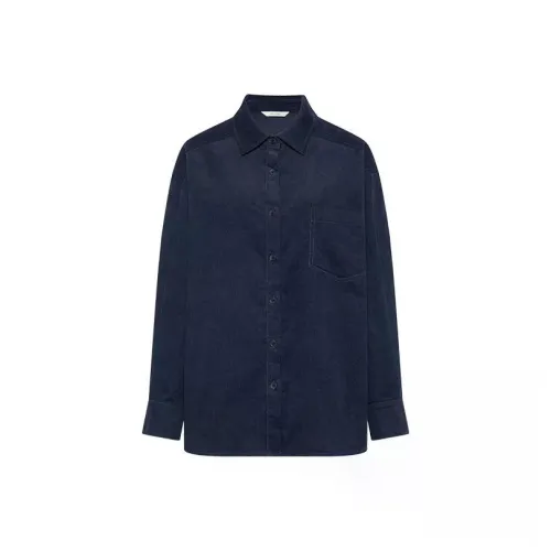 MEIYANG Темно-синие женские рубашки