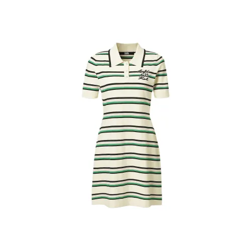 KARL LAGERFELD SS25 Короткий рукав Платье Женское