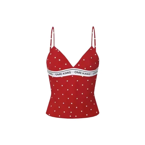 ECONICE Красный Женский Топ