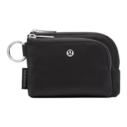 lululemon Nylon Кошелек Унисекс Черный