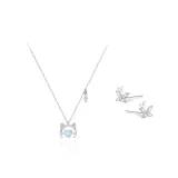 Радуга Котенок Ожерелье + Серьги с бабочкой + Наборы одежды