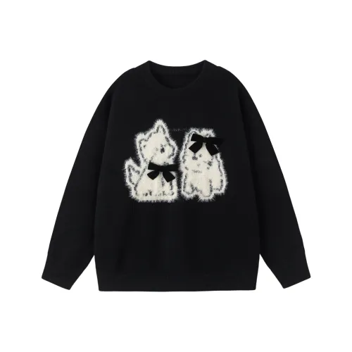 H YXIANG Черный Женский Трикотаж