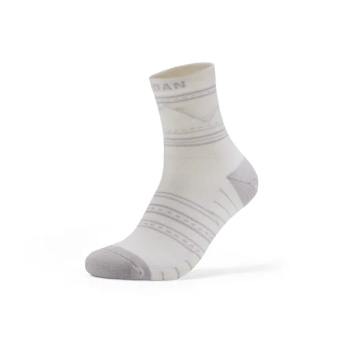 QIAODAN Носки Crew Унисекс 1 упаковка Jordan White