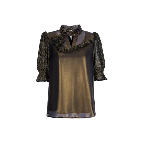 Tang Xi Platane Золото Женские Рубашки