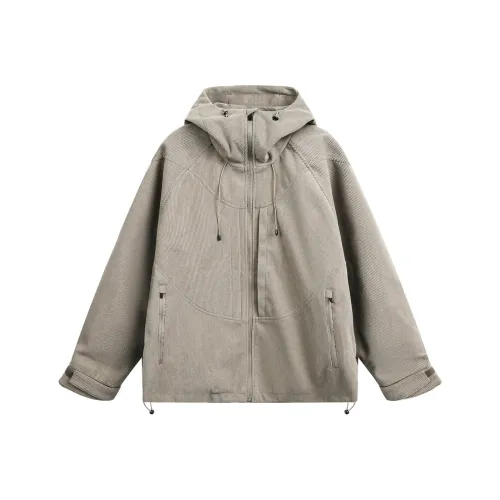 NTED Вельвет Пэчворк MULTI Карман С капюшоном Куртка Унисекс