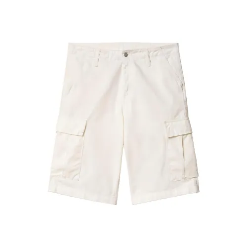 Carhartt WIP SS24 Standard Cargo Short Casual Shorts Men's White