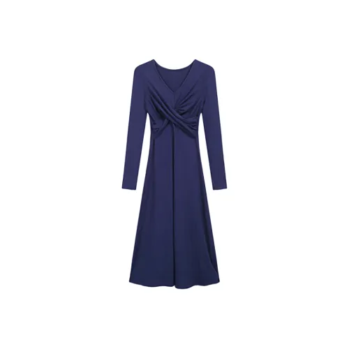 AFGGD Длинное платье с длинными рукавами женское