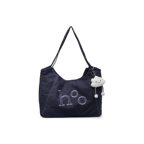 Kwq Ткань Сумка через плечо Стандартная Женская Синяя