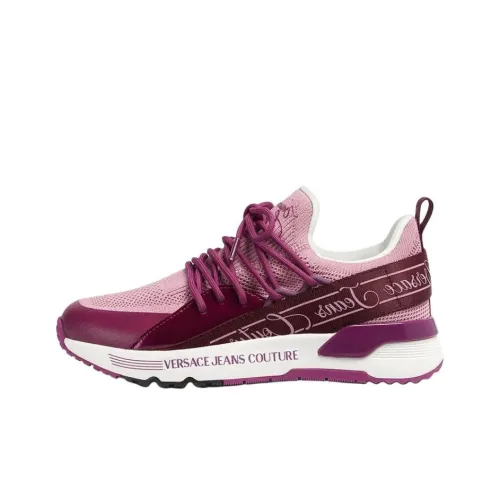 VERSACE JEANS COUTURE Dynamic Low Топ Повседневная обувь Женская Розовая