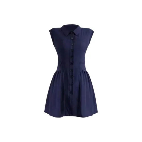 POPO.INFO Без рукавов Платье Женское