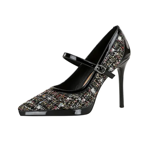 QITUMAUL Узкий каблук Высокие каблуки Женские