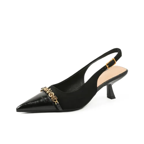 Varib Квадратный каблук Высокие каблуки 5 см Женские