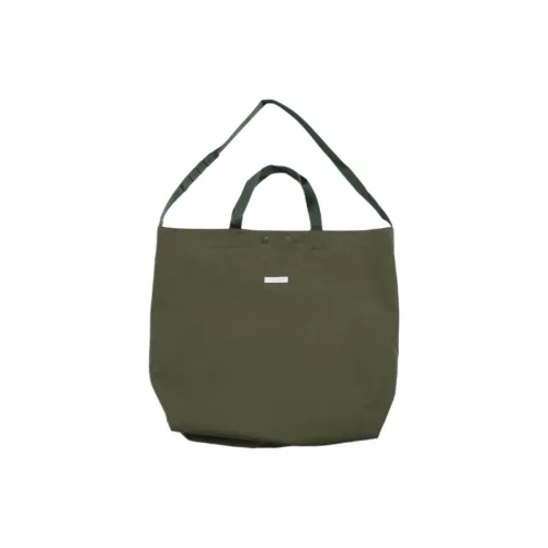 Engineered Garments Collaboration Хлопок Тоут Сумка Сумка для покупок Сумка Унисекс Зеленый