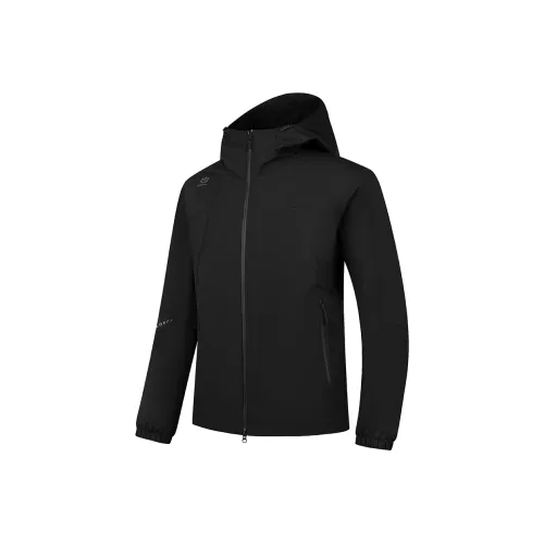 QIAODAN Mountain God Series Куртки и Пальто Мужской Черный