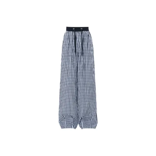 Incolore Черный Белый Женские Повседневные Штаны