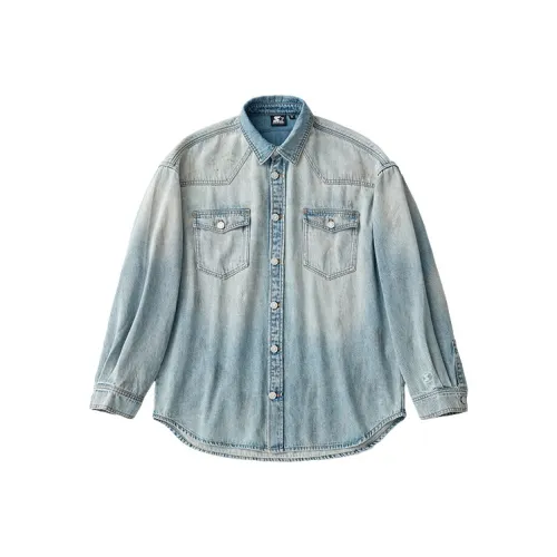 STARTER 2025 Осенний Деним Куртка Унисекс