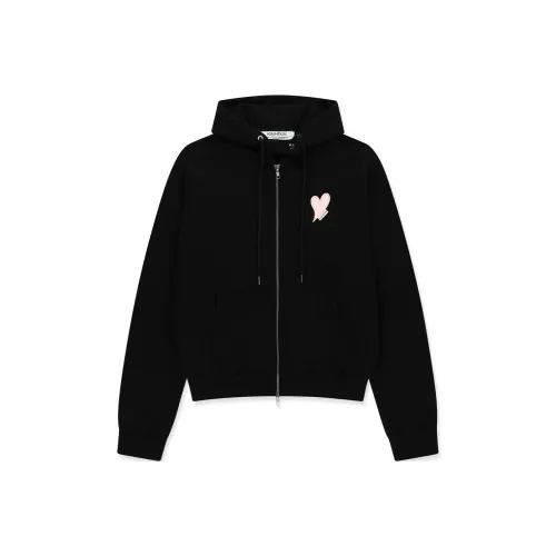 KIMHEKIM Сердце Патч ZIP UP Толстовка Hoodie Унисекс