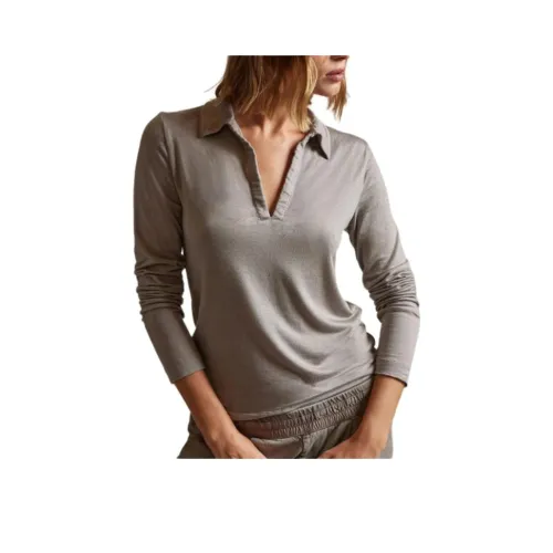 JAMES PERSE Polo с зебровым принтом для женщин