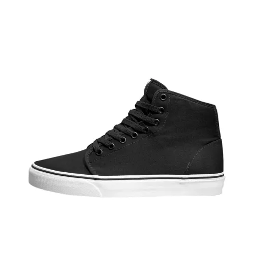 Vans High Топ Скейтборд Кроссовки Мужские Черные