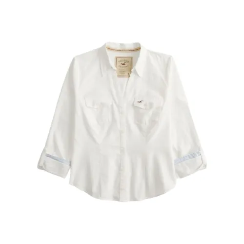 Hollister Белые Женские Рубашки