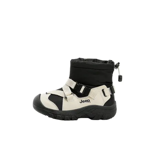 JEEP Сноубутсы Детские ботинки Айвори Обсидиан Черный Детский