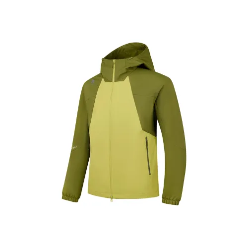 QIAODAN Mountain God Series Куртки Пальто Мужской Willow Банк Зеленый Мистический Зеленый