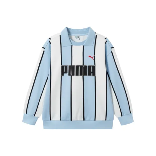 PUMA Сине-белый Тон 00381 Kids Свитшоты