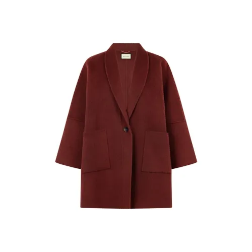 MEIYANG Red Women's Coat MEIYANG Красный Женский Пальто