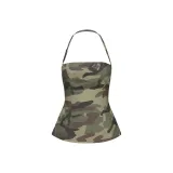 Камуфляж, регулируемый, топ с бретелями, топ (предзаказ)