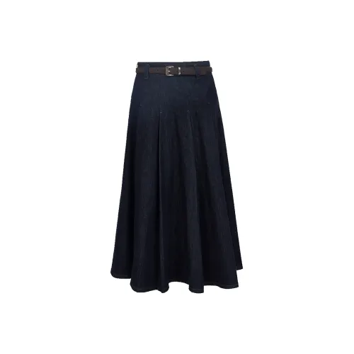 ONLY Женские Джинсовые Длинные Юбки