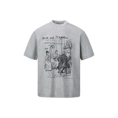 EDRPIUS Серый Унисекс T-рубашки