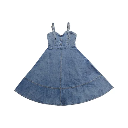 BISOU D'EVE Деним Юбка Платье Женское