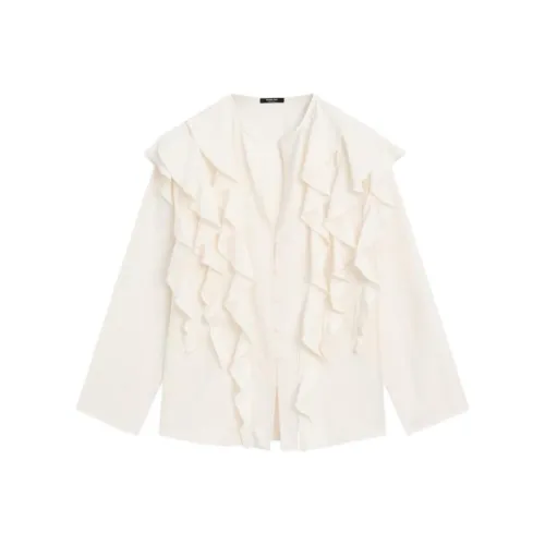 Massimo Dutti Белые Женские Рубашки